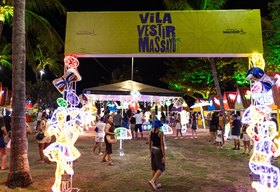Vila Vestir Massayó leva cultura, gastronomia e clima de Carnaval à orla de Pajuçara