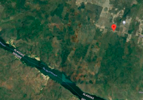 Confira a localização da Fazenda de 780 tarefas que será leiloada pela VT de Santana do Ipanema