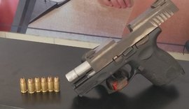 PM prende homem suspeito de ameaçar populares com arma de fogo no Clima Bom