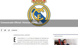 Real Madrid e Flamengo anunciam acordo de venda do garoto Vinicius Junior