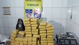 Após denúncias, PM apreende cerca de 58 kg de drogas no Antares