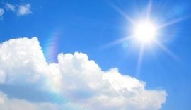 Previsão mostra predomínio de sol no Litoral, Zona da Mata, Agreste e Sertão
