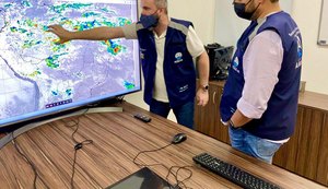 Fim de semana deve ser de nebulosidade variável com possibilidade de chuva leve em AL
