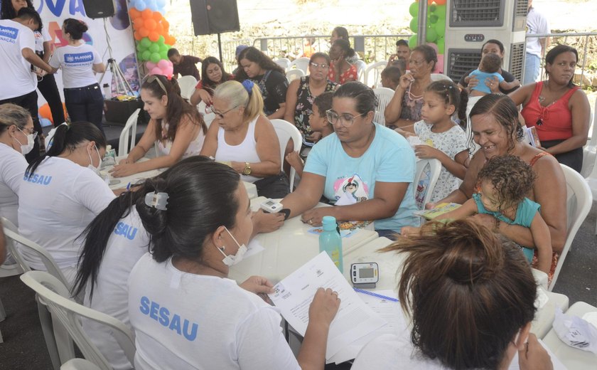 Saúde promove mais de 4.600 atendimentos na Grota do Estrondo