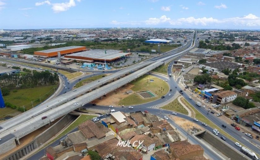 Túnel do Viaduto da PRF será interditado a partir de quinta para instalação de iluminação