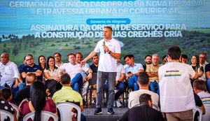 Renan Filho anuncia R$ 41 milhões para a nova BR-349 em Alagoas e vistoria obras da ponte Penedo - Neópolis