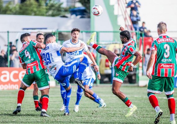 CSA estreia no Campeonato Alagoano perdendo de 1 a 0 para o CSE em Palmeira dos Índios