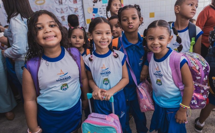 Prefeitura de Maceió abre pré-matrícula com oferta de 6,5 mil novas vagas em Gigantinhos e escolas de todos os bairros