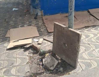 Equipamentos de iluminação são reforçados após novos furtos no Centro de Maceió