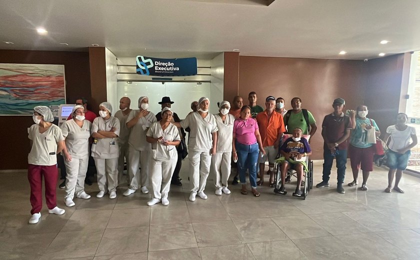 Greve do Hospital Veredas chega ao 6º dia