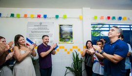 Governador inaugura ginásio em escola no Feitosa e beneficia 700 estudantes