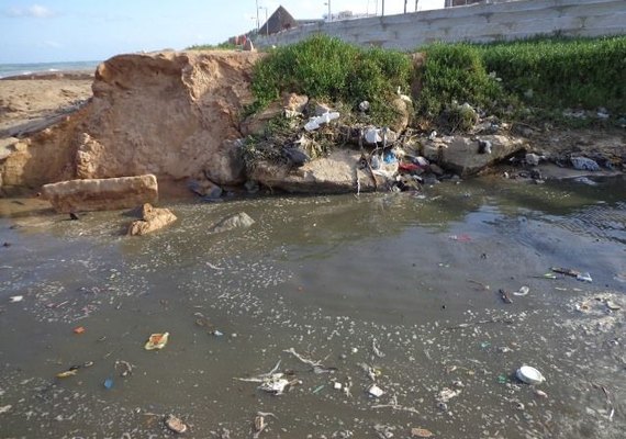 Riachos do Litoral Norte de Alagoas estão poluídos