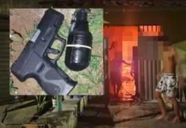 Casa é alvo de ataque a tiros, granada e incêndio em São Miguel dos Campos