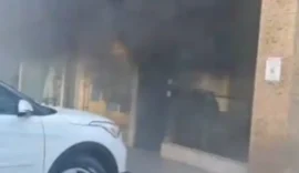 Loja de moda feminina pega fogo na Jatiúca