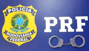 PRF em Alagoas recupera ciclomotor e prende motorista por crime de receptação