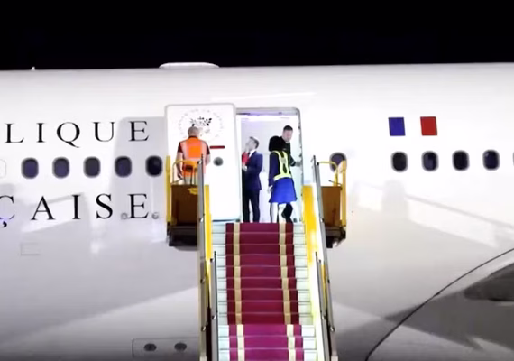 Macron nega 'tapa' de esposa, diz que vídeo gerou 'bobagens' e cita fake news recentes