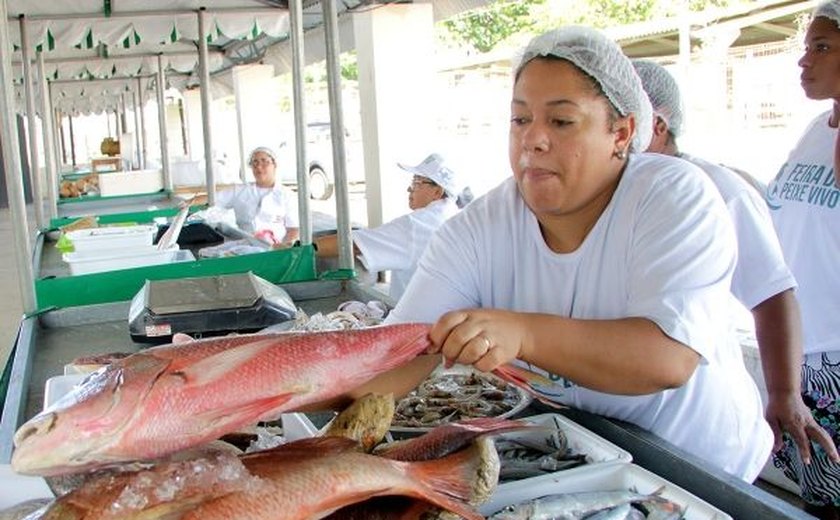 Tradicional Feira do Peixe Vivo gera renda e oferece qualidade dos produtos