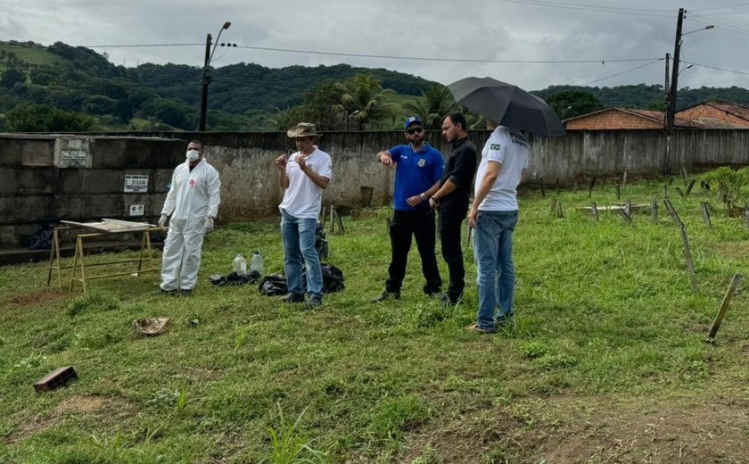 IML de Maceió exuma corpos para liberação de vagas em cemitério