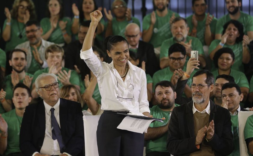 Rede oficializa Marina Silva como candidata à Presidência da República