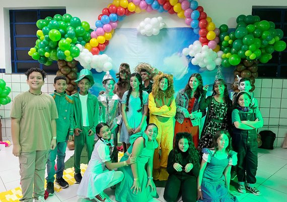 Alunos se aventuram em obras literárias durante o Festival Sesi de Arte e Cultura
