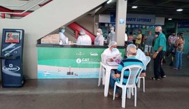 Prefeitura inicia vacinação contra a Covid-19 no Terminal Rodoviário de Maceió