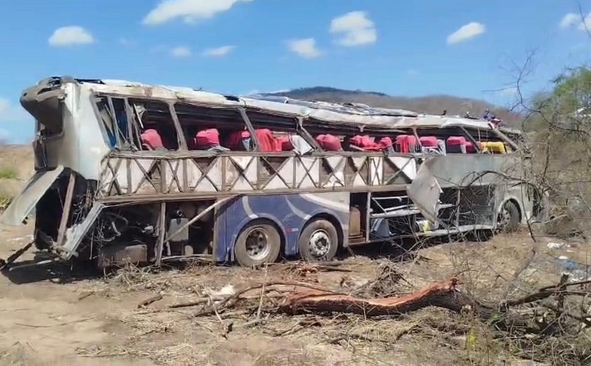 Perícia veicular confirma: não havia falhas mecânicas em ônibus que capotou no Sertão