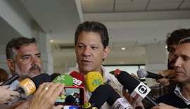 Presidenciável Fernando Haddad defende união e diz estar aberto ao diálogo com militares