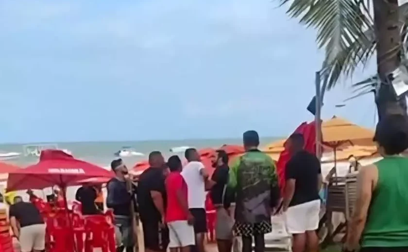 Turista reconhece na orla de Maragogi suspeito de agredir seu pai até a morte