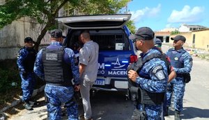 Guarda Municipal prende suspeito por tráfico de drogas na Praça da Faculdade