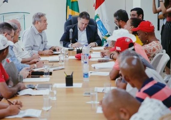 Governador recebe lideranças de seis movimentos sociais sem-terra