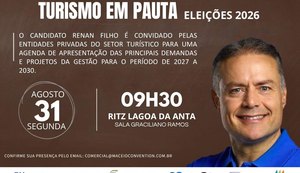 Trade turístico e Fecomércio se reúnem com candidato Renan Filho para apresentar demandas e agenda do setor para Alagoas