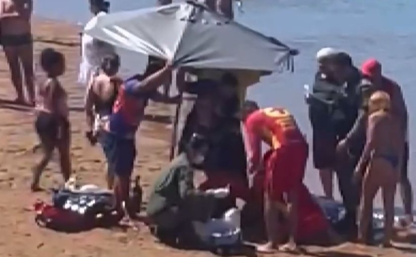 Mulher morre ao passar mal na Praia da Sereia