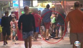 Imagens mostram adolescentes assaltando na Praia de Copacabana