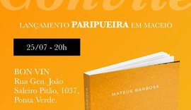 Escritor, roteirista e diretor alagoano Mateus Barbosa lança livro em Maceió