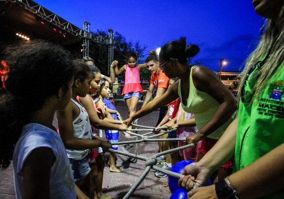 Cultura, lazer e esporte tomam conta da Praça da Faculdade em Maceió