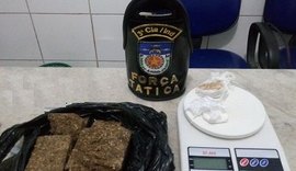 PM detém quatro indivíduos com drogas em Paripueira