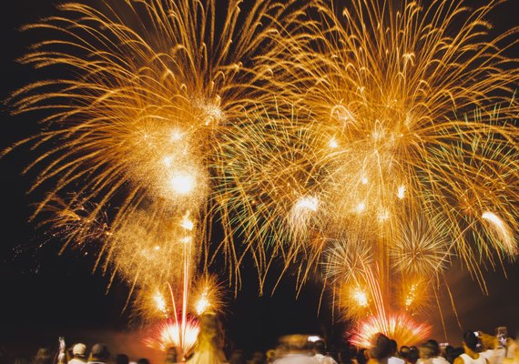 Festa da virada terá cinco pontos de queima de fogos em Maceió