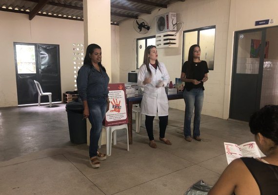 Unidade de Saúde José Tenório faz ação de prevenção contra hepatites