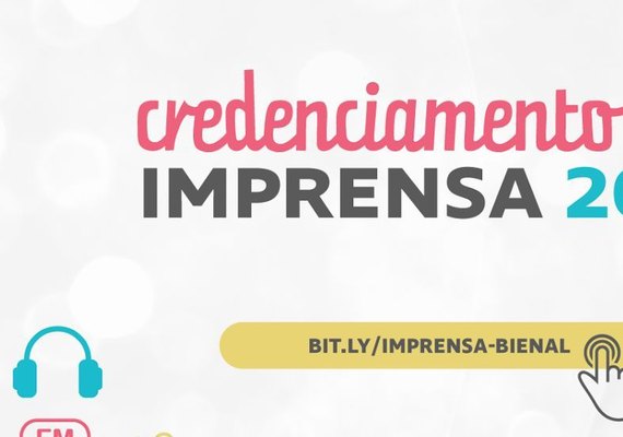 Bienal Internacional do Livro contará com espaço para atendimento à imprensa