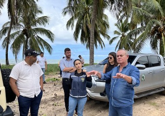 MPF realiza vistoria no Complexo Turístico do Gunga para apurar regularidade ambiental