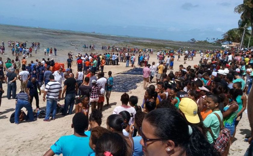 Buscas por vítimas de naufrágio na Bahia serão retomadas na manhã de sexta