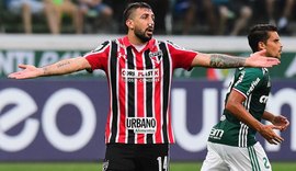 Lucas Pratto passa por cirurgia no nariz e pode desfalcar SP na quarta