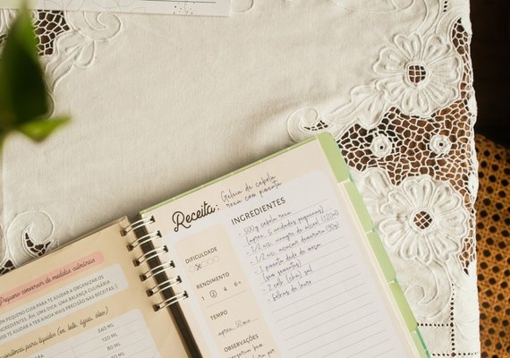 Afetividade pelo papel: papelaria cria linha de produtos para quem ama cozinhar