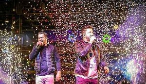 Dupla Cleber e Cauan é uma das atrações confirmadas para a 3ª edição do Réveillon Santé