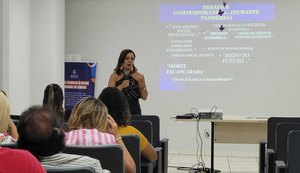 Profissionais da Prefeitura de Maceió participam de seminário sobre saúde mental na adolescência