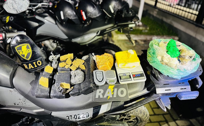 Polícia Militar apreende arma de fogo e mais de 6 quilos de drogas em ocorrências