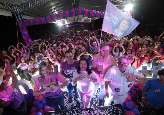 Deputada Fátima Canuto lança candidatura à reeleição em grande evento no Pilar
