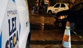 Lei Seca autua 42 condutores sob influência de álcool e prende cinco em Maceió