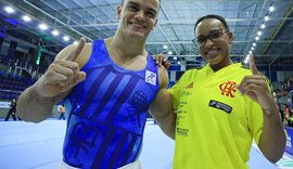 Rebeca Andrade e Caio Souza brilham no Brasileiro de Ginástica