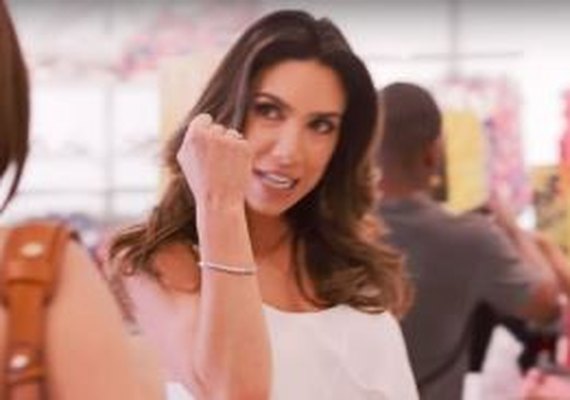 Patrícia Abravanel aparece na Globo e chama Silvio Santos de ‘pão duro’